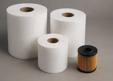 Automotive filtration media manufacturer India – cabin air filter oil filter fuel filter nonwoven fabric OEM export