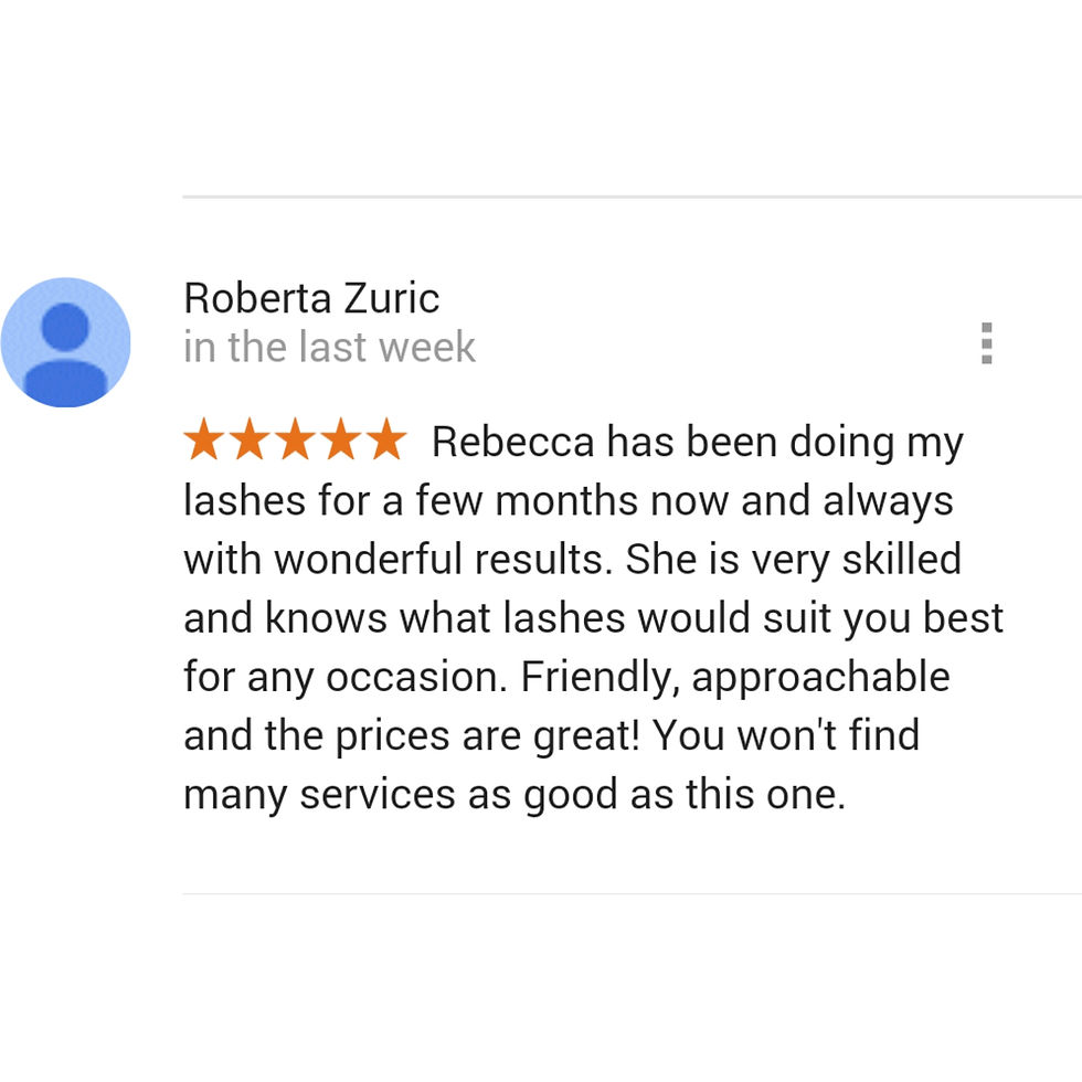 eyelash extension review