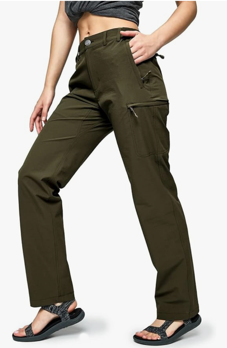 woman wearing Mier hiking pants