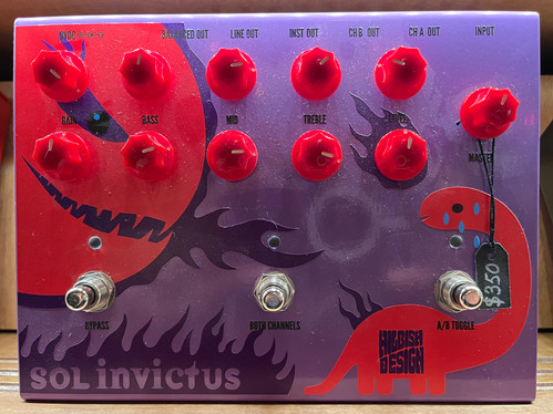 Hilbish design “Sol invictus”プリアンプ、ドライブ。