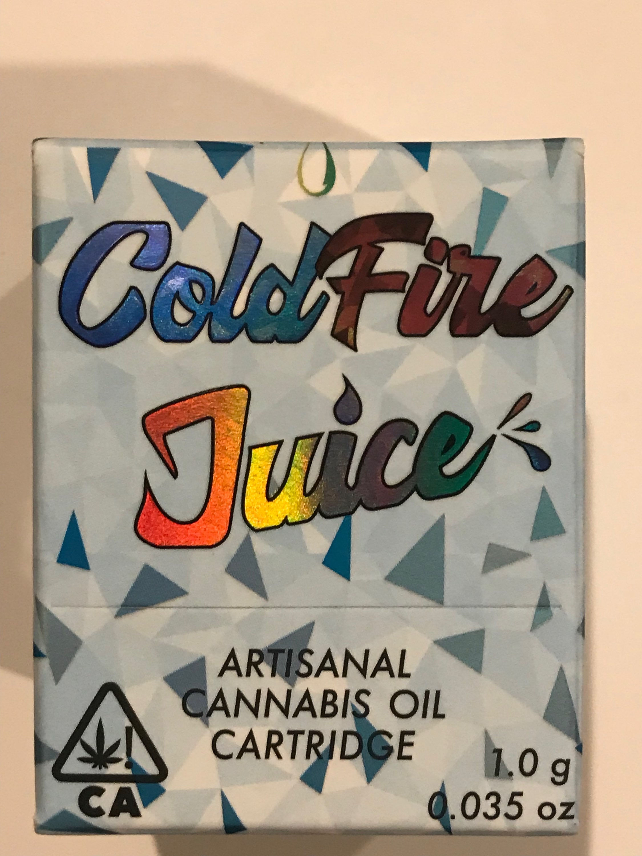 Black Truffle Live Resin Cartridge by Cold Fire Juice