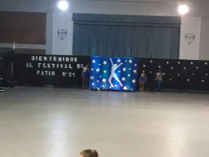 21° muestra de Patín Artístico en Argentino.