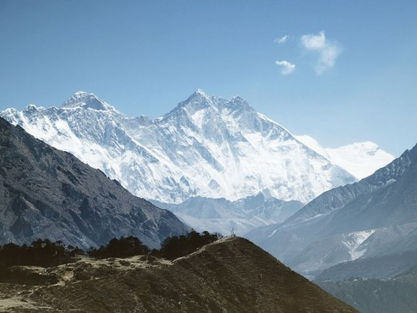 MONTE EVEREST, ASÍ SE VE DESDE EL ESPACIO.