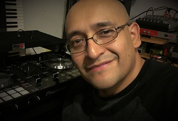 DJ Luis in the Studio