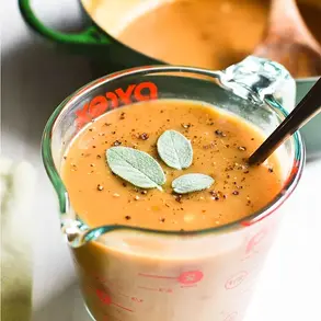 Cider and Sage Gravy