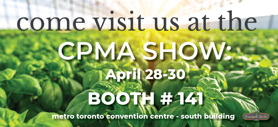 Freeman Herbs at CPMA 2026 - Booth 141