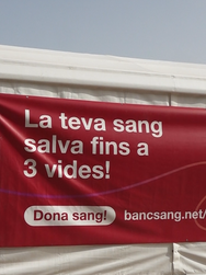 Blanes manté les donacions de sang durant l'estiu per garantir les reserves