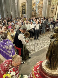 Blanes celebra la Festa del Pilar amb la tradicional Missa Baturra