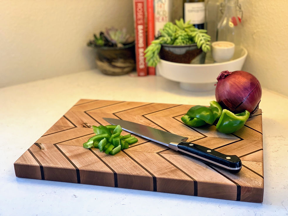Thumbnail: Herringbone Pattern Cutting Board