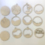 Thumbnail: DIY Ornament- Set of 7 Winter Scenes