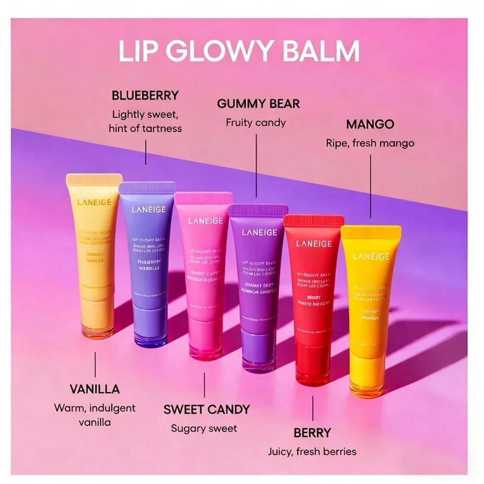 Thumbnail: Laneige Lip Mask Overnight Gel Lip Balm Night Repair Moisturising Treatment Set 