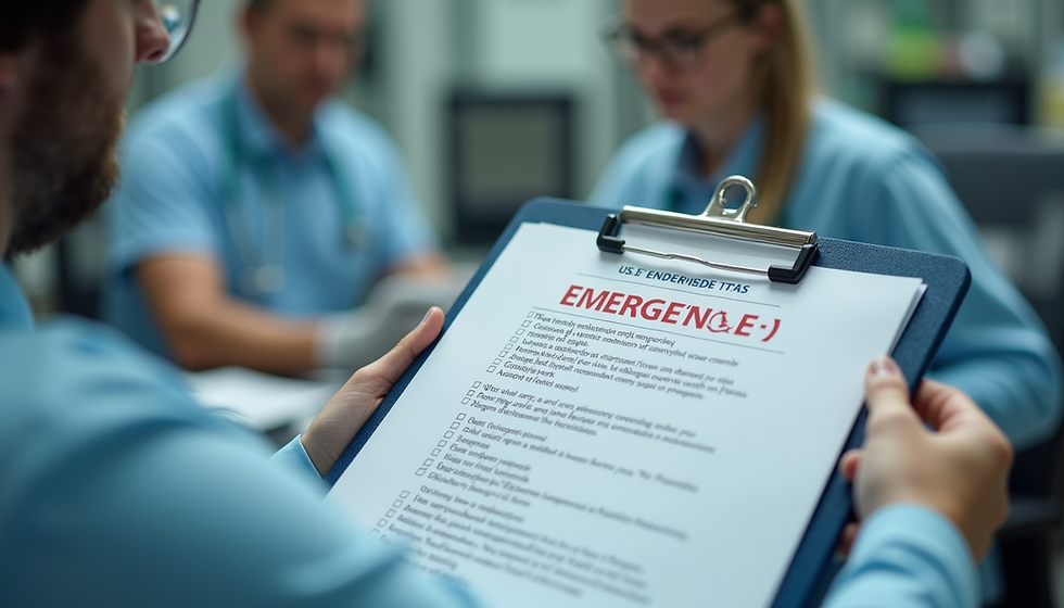 Creating Effective Emergency Checklists: Understanding Their Importance