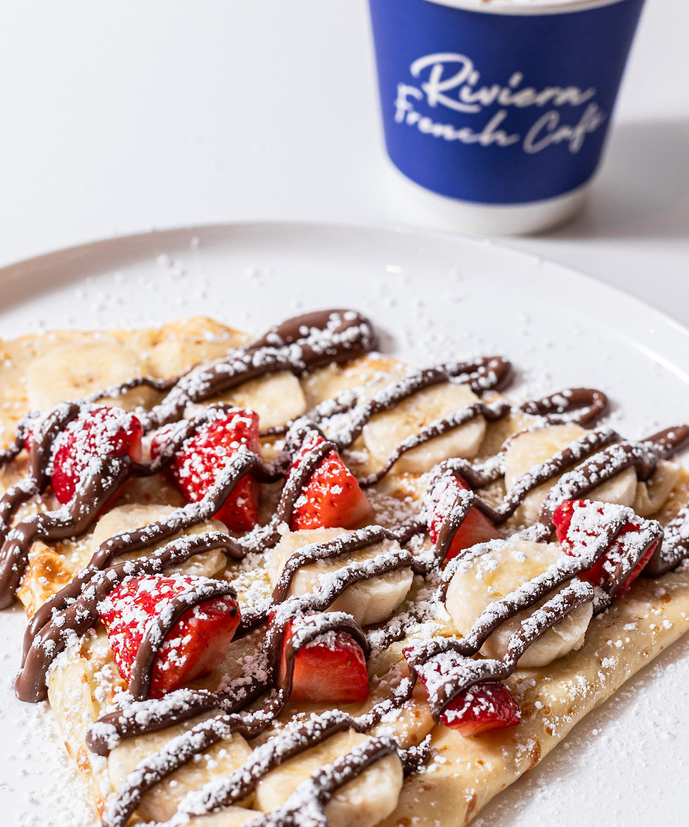 Riviera French Cafe - Drink & food