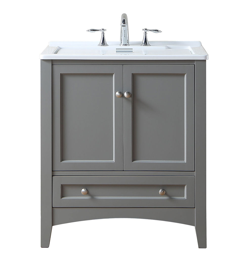30" Grey Laundry Utility Sink