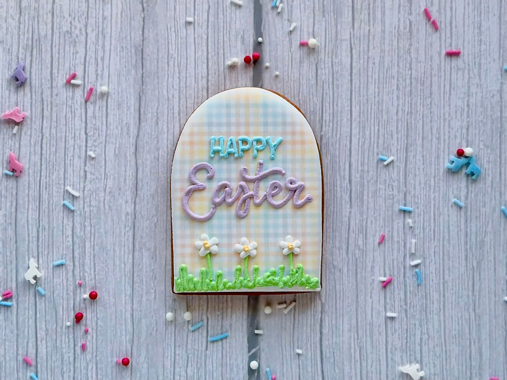 Happy Easter Individual Biscuit