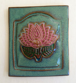 Lotus Tile - Green