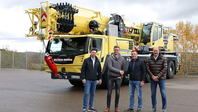 30 Second Takeaway Stützle-Späth GmbH & Co KG , based in Schelklingen, Upper Swabia , has purchased its first mobile crane , a Liebherr LTM 1110-5.2 , marking a major milestone in the company’s 50-year history. The 110-tonne mobile crane , one of the first equipped with LICCON3 control , expands Stützle-Späth’s service portfolio and enables highly flexible, low-permit lifting operations with short set-up times. Stützle-Späth Purchases First Mobile Crane Stützle-Späth GmbH & Co KG has expanded its fleet with the purchase of its first mobile crane , a Liebherr LTM 1110-5.2 . The crane now operates alongside the company’s extensive range of work platforms , forklifts , loader cranes , and road construction equipment . The 110-tonne mobile crane is among the first Liebherr machines delivered with the new LICCON3 crane control system , redesigned operator cabs, and updated paintwork. A Strategic Step in the Company’s 50-Year History Founded more than 50 years ago , Stützle-Späth employs around 65 people and operates across multiple sectors, including traffic safety , mobile road construction , lifting technology , and material handling . The decision to invest in a mobile crane marks a strategic expansion of services. “We made the decision to buy our first mobile crane in order to offer our customers a comprehensive service . The ultra-modern Liebherr LTM 1110-5.2 marks the beginning of a new era for our company,”explains Torsten Späth , Managing Director of Stützle-Späth. Advanced Performance and LICCON3 Technology The Liebherr LTM 1110-5.2 was selected for its combination of performance , innovation , and operational efficiency . Key features include: 60-metre telescopic boom LICCON3 crane control system Hydraulically adjustable double folding jib Telescopic boom extension VarioBase®Plus variable support base for increased lifting capacity AutoBallast system for automatic ballasting at the push of a button ZF TraXon transmission with DynamicPerform clutch module for wear-free manoeuvring Together, these technologies enable precise, efficient, and safe lifting operations across a wide range of applications. High Mobility and Short Set-Up Times A major advantage of the LTM 1110-5.2 is its high mobility and ability to operate with minimal ballast . The crane’s lightweight construction and ballast quick-change system allow axle loads of less than ten tonnes to be achieved in a very short time. “The new mobile crane offers a wide range of applications without the need for complex individual driving permits and with minimal set-up times ,”says Späth.“Its variable support base , new control system , and impressive load capacity values , even with minimal ballast, convinced us.” A Long-Standing Connection to Liebherr In addition to the technical advantages, proximity and personal history played an important role in the purchase decision. “Our company is only ten kilometres away from Liebherr’s crane production site. Service and spare parts supply are therefore very close to us. I actually did my apprenticeship at Liebherr . It’s now a special feeling to buy a crane from my former training company,”Späth adds. About Stützle-Späth GmbH & Co KG Stützle-Späth GmbH & Co KG is a German specialist in work platforms , forklifts , loader cranes , traffic safety , and mobile road construction , headquartered in Schelklingen , Upper Swabia. With around 65 employees and more than five decades of experience , the company delivers reliable, flexible solutions across construction, infrastructure, and industrial sectors. The addition of its first mobile crane significantly expands its lifting and service capabilities. About Liebherr Liebherr is a global leader in the manufacture of mobile cranes , crawler cranes , and construction machinery. Known for engineering excellence , innovation , and long-term reliability , Liebherr continues to set benchmarks with technologies such as LICCON3 , VarioBase®Plus , and advanced drivetrain systems. The LTM 1110-5.2 represents the latest generation of Liebherr all-terrain cranes, combining high lifting performance with exceptional mobility and operator comfort. Website: https://www.liebherr.com Frequently Asked Questions What crane did Stützle-Späth purchase? Stützle-Späth purchased its first mobile crane , a Liebherr LTM 1110-5.2 with a 110-tonne lifting capacity . Why did the company choose the LTM 1110-5.2? The crane offers high performance , short set-up times , low axle loads , and advanced technologies such as LICCON3 and VarioBase®Plus . What is LICCON3? LICCON3 is Liebherr’s latest crane control system, offering improved usability, enhanced safety features, and readiness for digital fleet management . How does the crane reduce permit requirements? Thanks to its lightweight design and quick ballast changes, the crane can operate with axle loads under ten tonnes , reducing the need for special driving permits. What industries will Stützle-Späth serve with the new crane? The crane will support a wide range of applications across construction , infrastructure , industrial lifting , and roadworks projects .