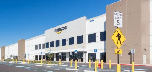 Quelle: Von Amazon gemietetes Logistikzentrum, Unternehmenswebsite