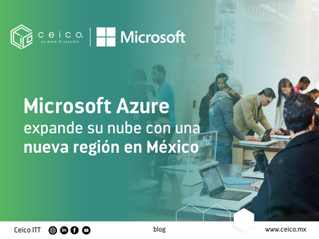 Microsoft Azure expande su nube con una nueva región en México