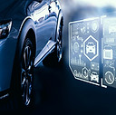 car technology background tech ev chargi