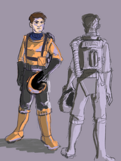 Rough Character Costume Concept