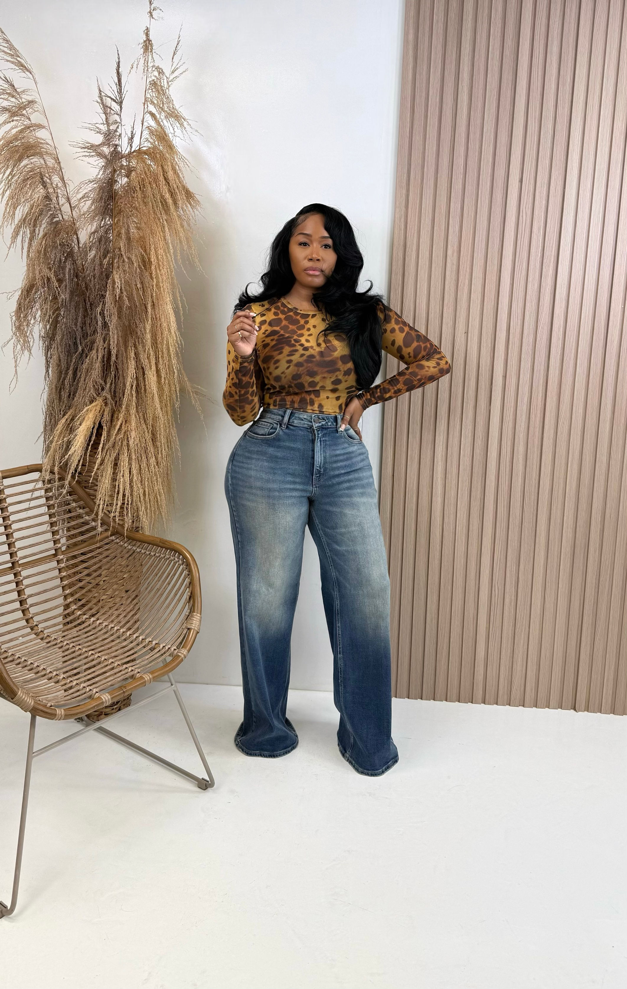 Brin Mesh Top