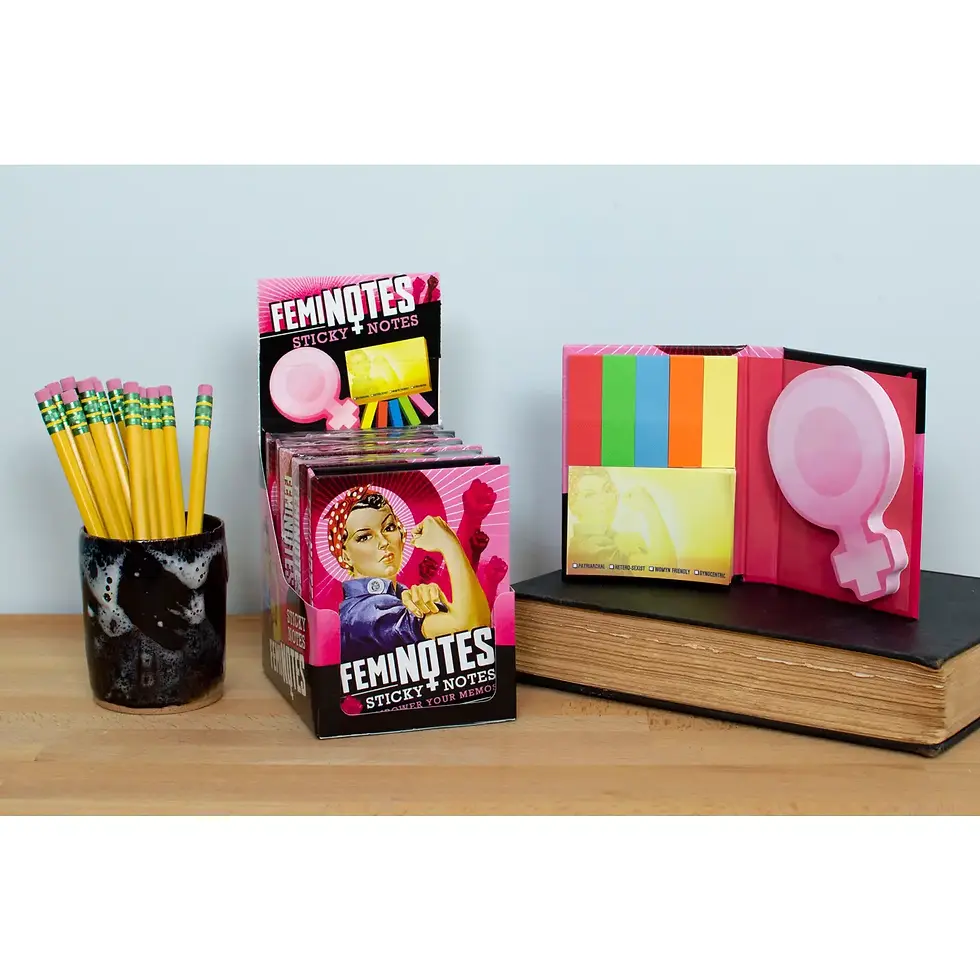 Thumbnail: Rosie the Rivertor Feminotes Sticky Notes