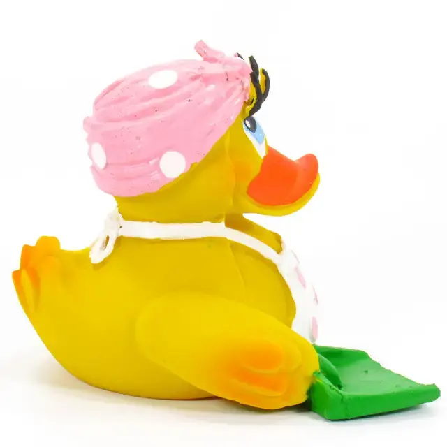 Thumbnail: Housekeeper/House Cleaner 100% Natural Rubber Duck