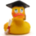 Graduation/Diploma (100% Natural) Rubber Duck