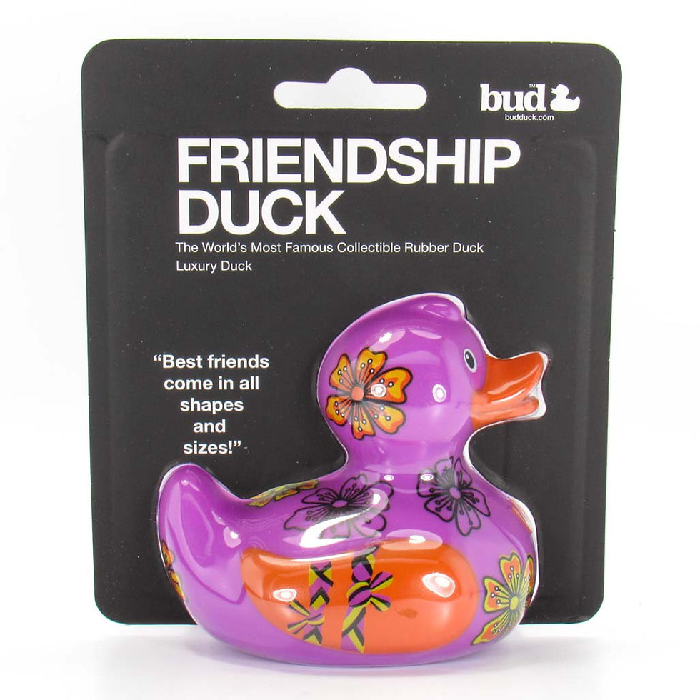 Thumbnail: Friendship BFF  Rubber Duck By Bud Duck