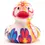 Thumbnail: Forget Me Not  Flower Design Rubber Duck
