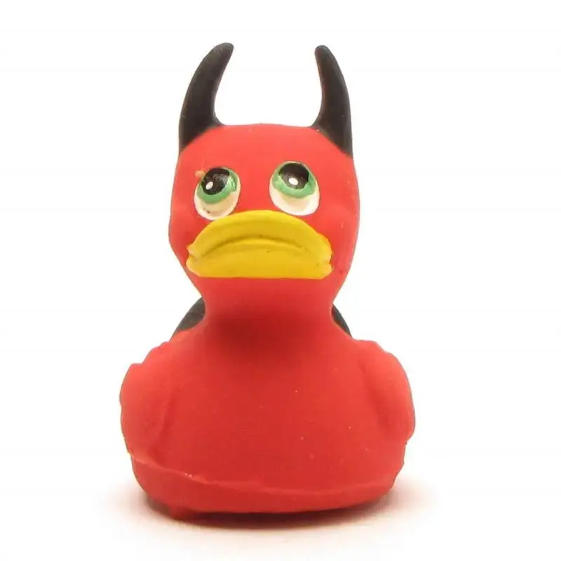 Thumbnail: Red Devil - Mini 100% Natural Rubber Duck