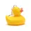Thumbnail: Yellow Rubber Duck Key Chain/Ring