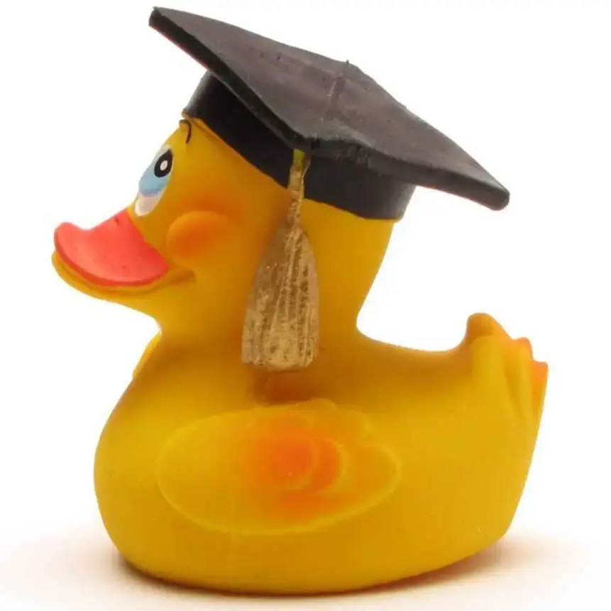 Thumbnail: Graduation/Diploma (100% Natural) Rubber Duck
