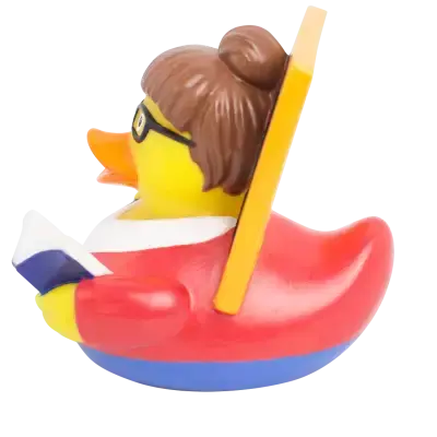Thumbnail: Teacher Rubber Duck (Female)