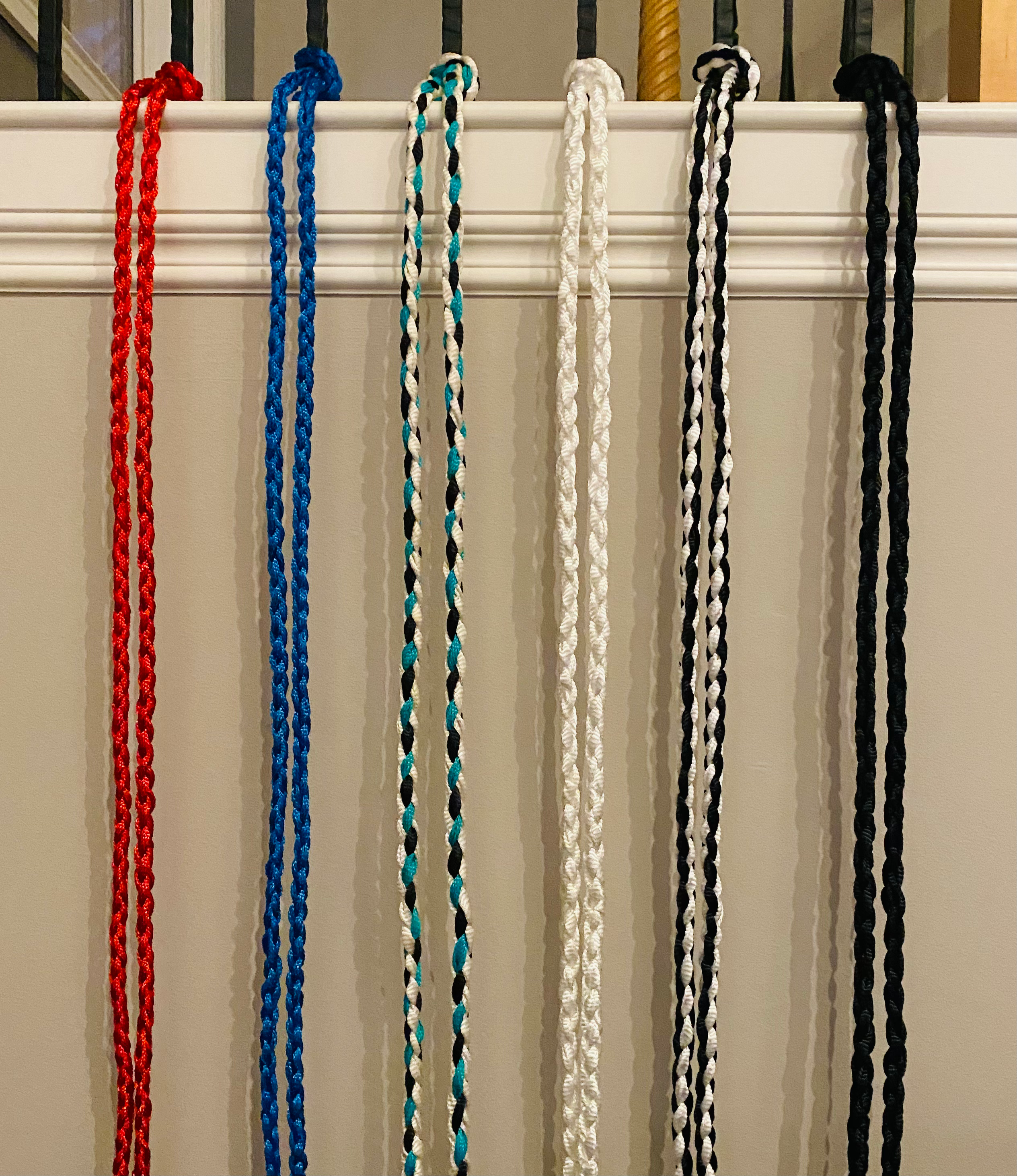 Muletape reins