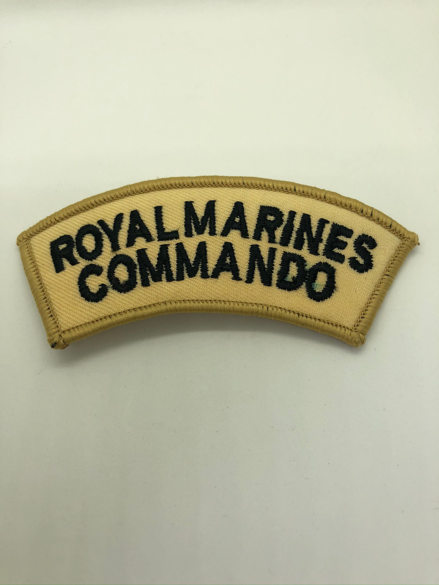 Royal Marine Cammondo Shoulder Title (Desert)
