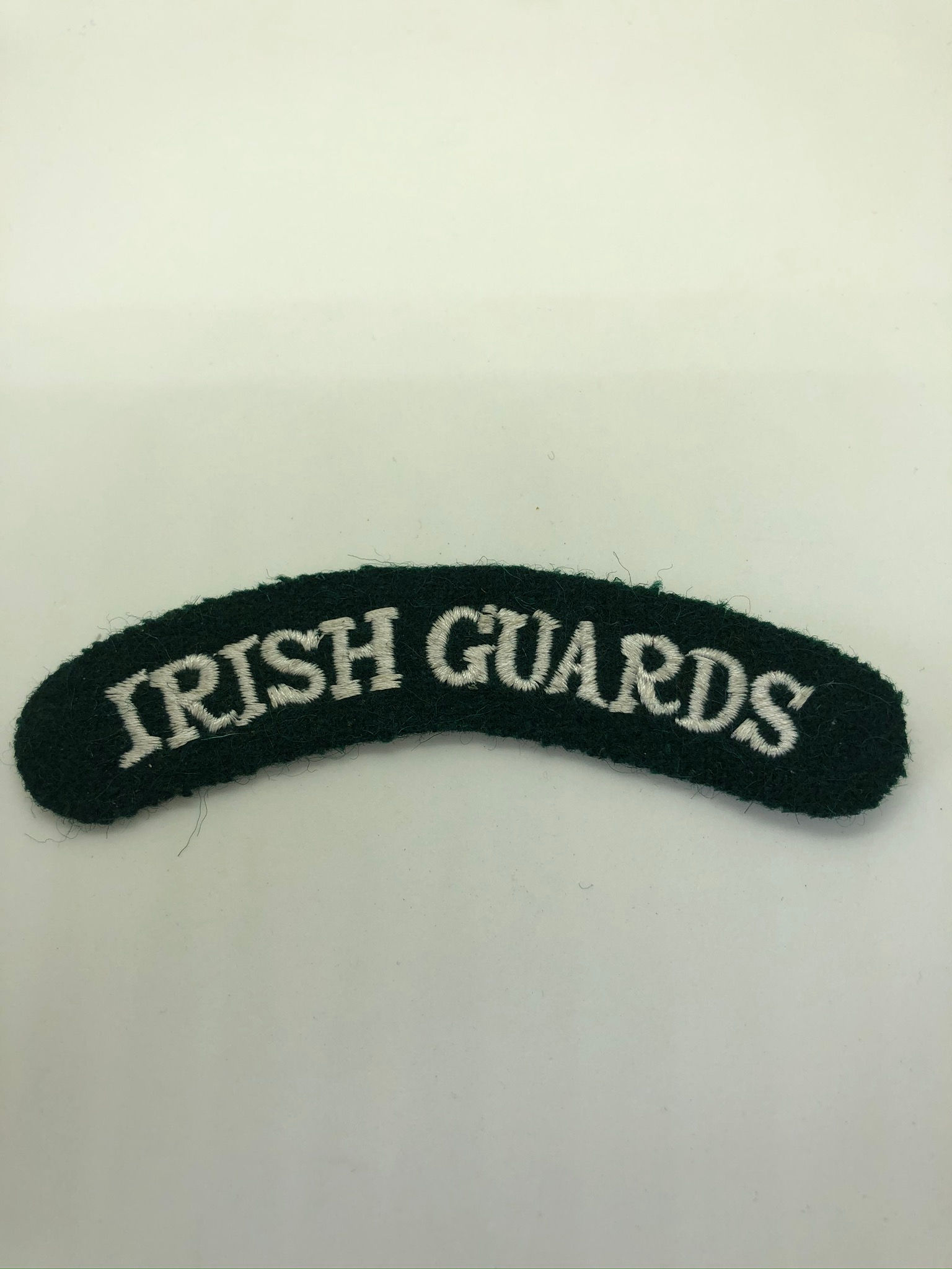 Irish Guards Shoulder Title