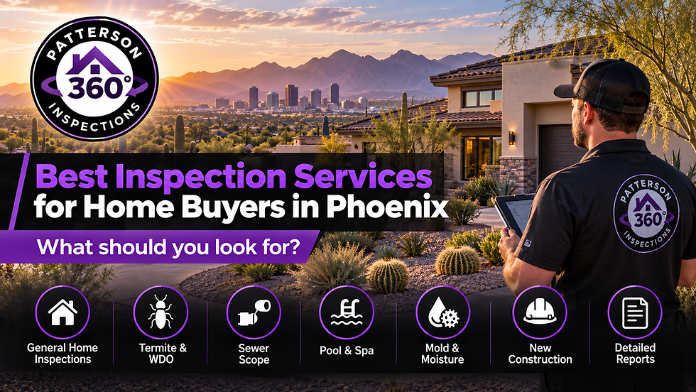 Patterson 360 Inspections for Phoenix-Area Home Buyers