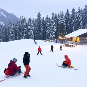 Snow Activities in Auli