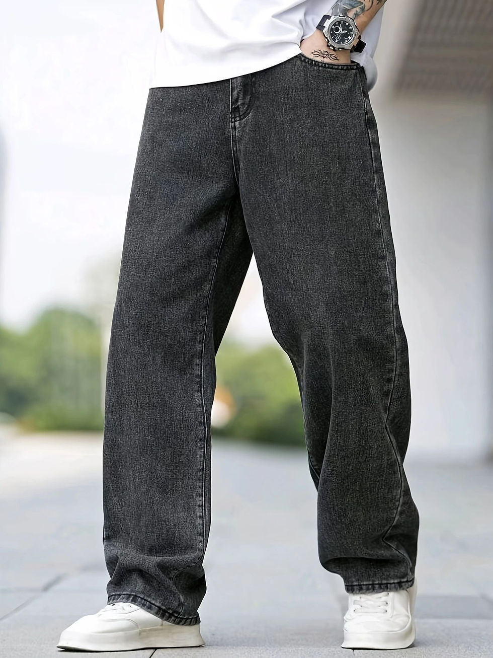 Thumbnail: Mens Cotton Trousers