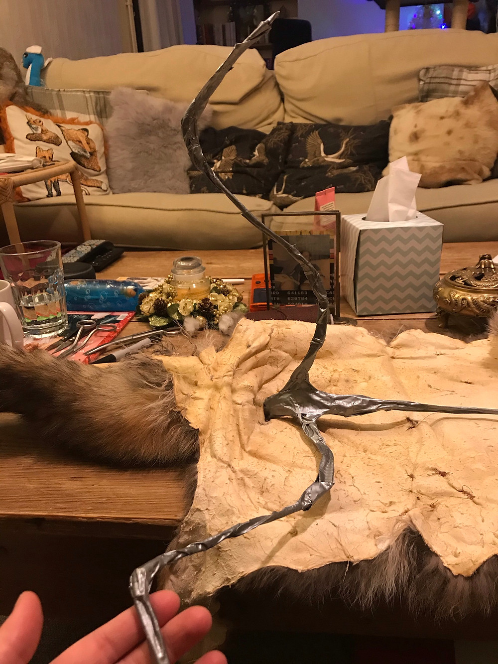 fox frame for soft mounting