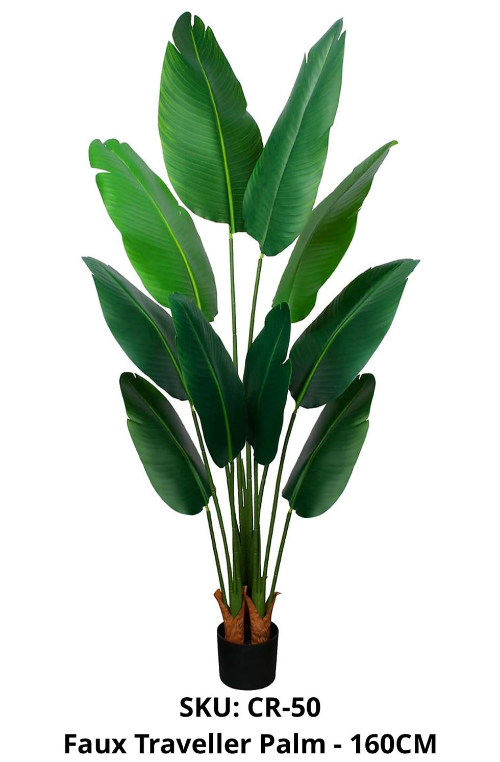 Faux Traveller Palm 160cm - Casa Royale