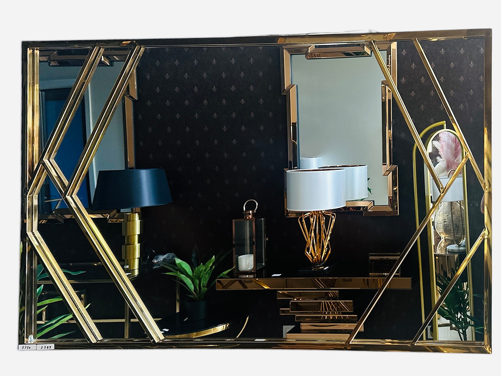 Gold Body Wall Mirror