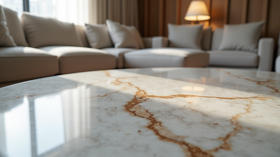 Enhance Your Living Room with Marble Tops: Discover the Benefits of Marble Tables