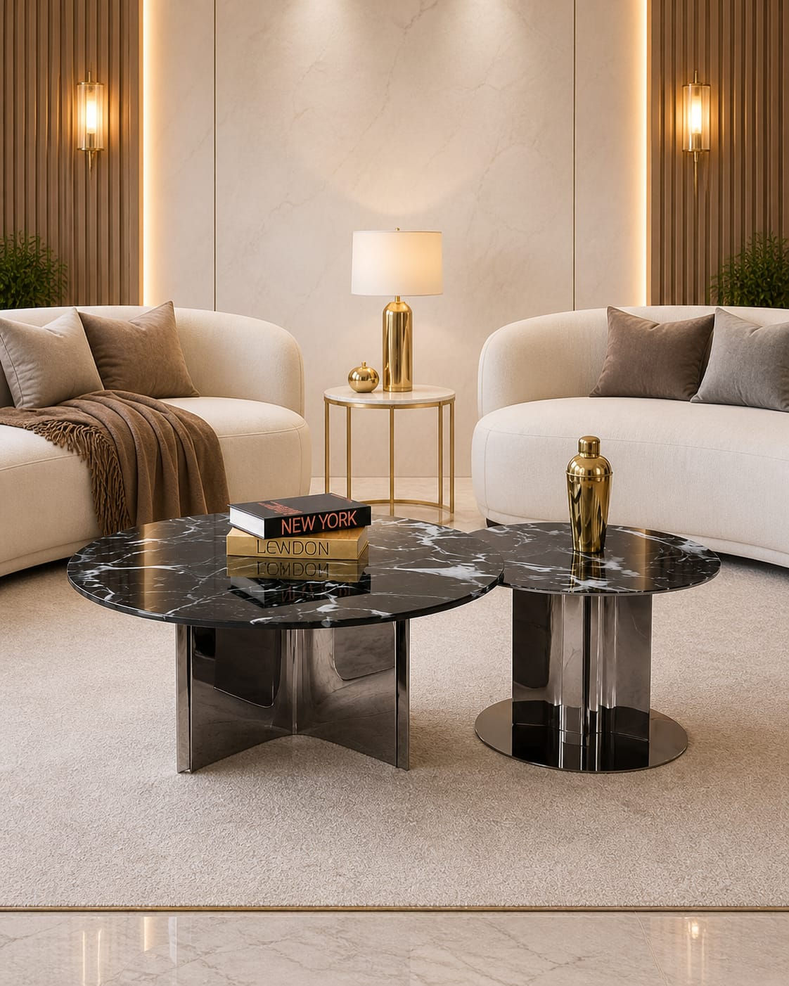 Bright night Coffee Table set — Casa Royale Melbourne