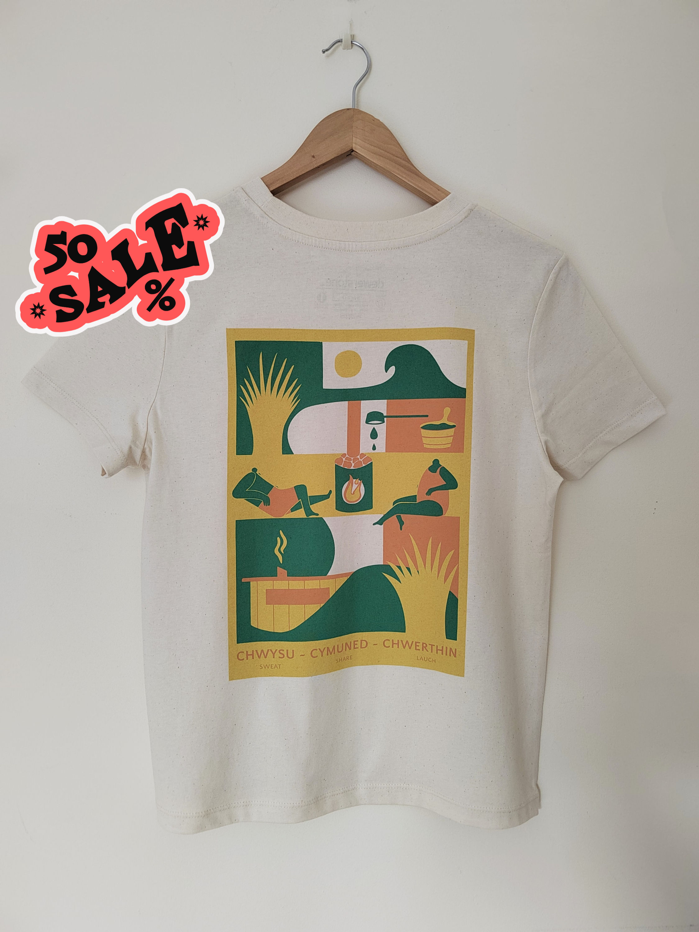 Raw Female fit - Sawna Bach T-Shirt