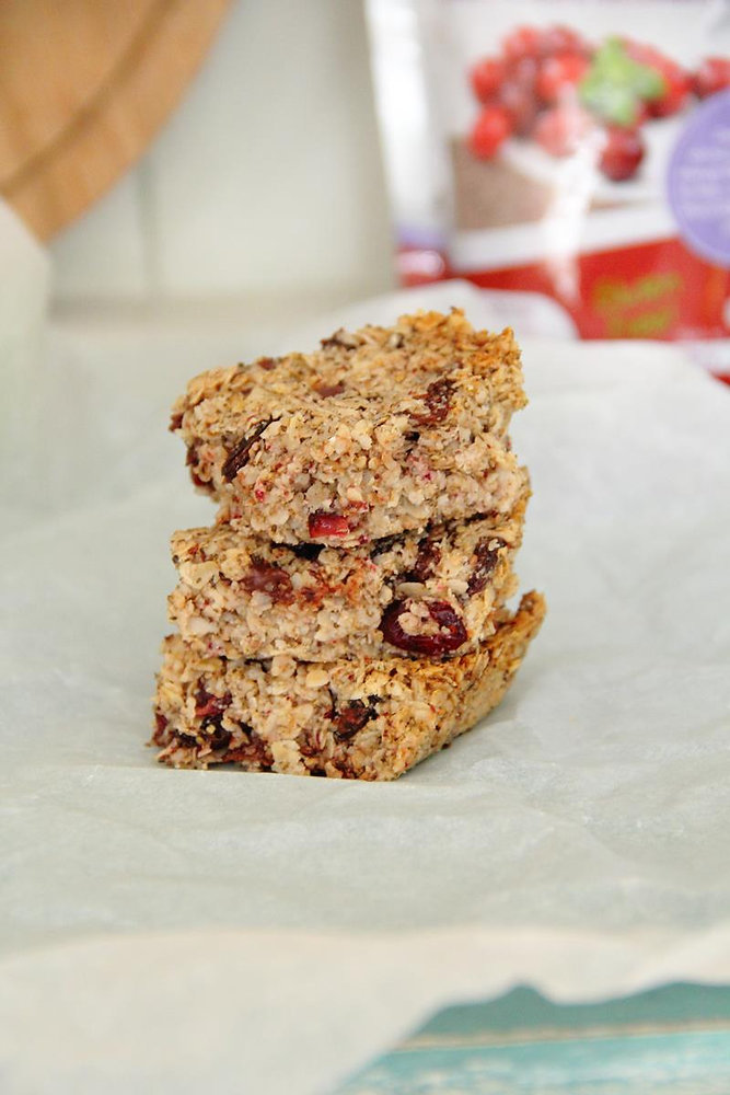 Fun with Flapjacks Cranberry and Chia Seed Flapjack recipe