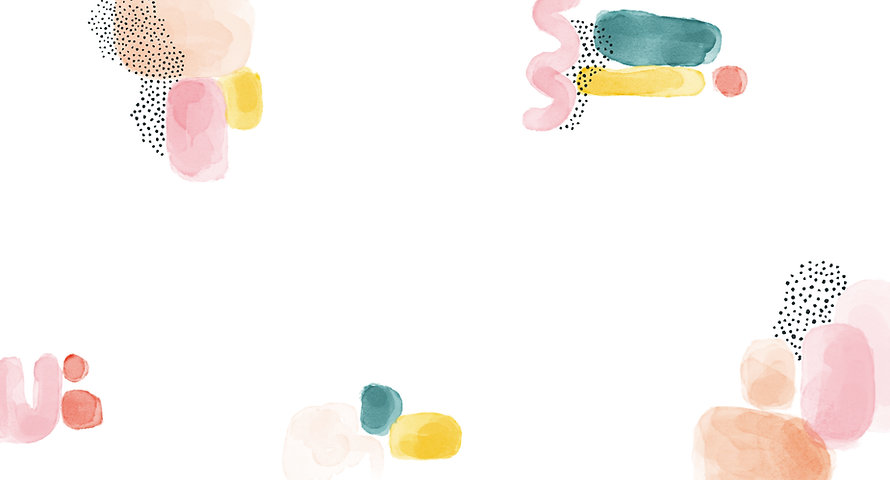 Abstract Watercolor Drawing