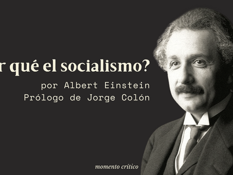 "¿Por qué el socialismo?", Albert Einstein